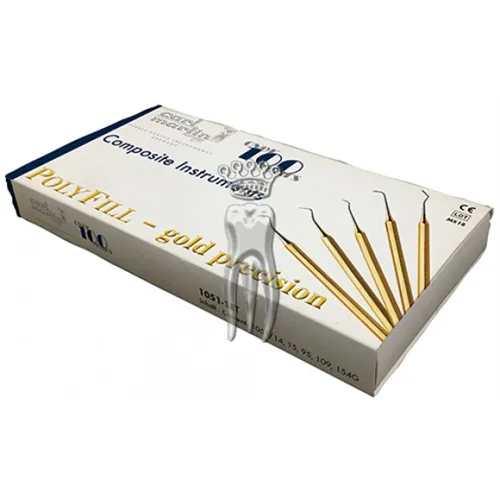CARL MARTIN COMPOSIET INSTRUMENTEN SET GOUD (5st)