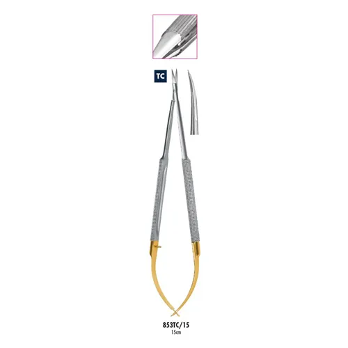 CARL MARTIN CHIRURGISCHE SCHAAR CARBIDE GEBOGEN NR.853TC (15cm)