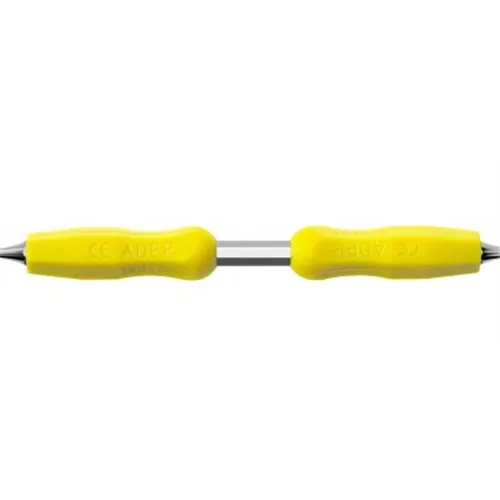 DEPPELER SPOON CHISEL NM1 CONISCH BY DR. MYKHAYLYUK HANDLE GEEL