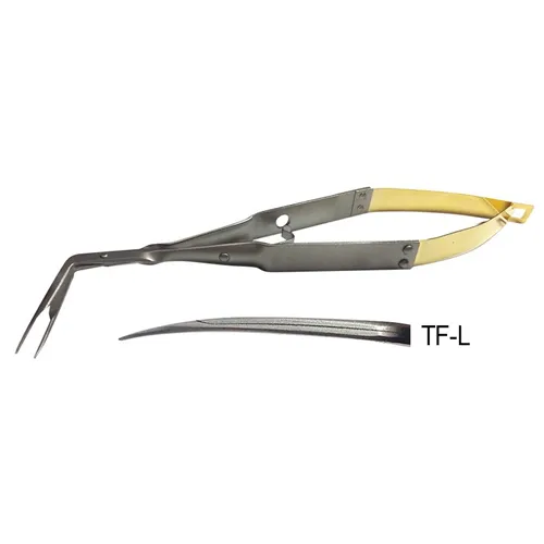 LASCHAL SURGICAL TUNNEL FORCEPS CURVED LEFT TF-L (upper right & lower left)