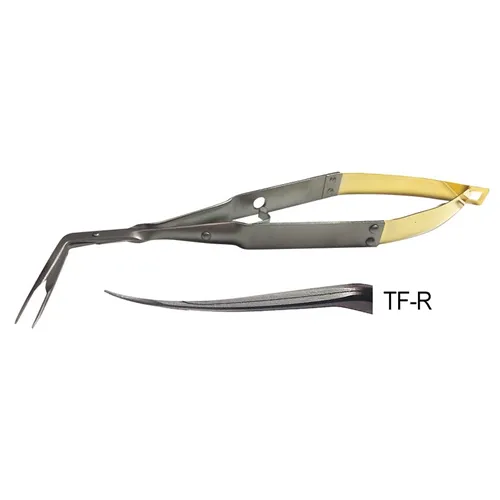 LASCHAL SURGICAL TUNNEL FORCEPS CURVED RIGHT TF-R (upper left & lower right)