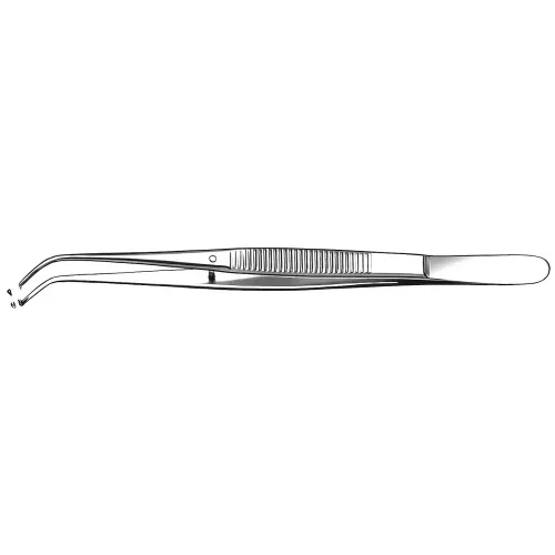 CARL MARTIN CHIRURGISCH PINCET SEMKEN GEBOGEN GLAD NR.799 (12,5cm)