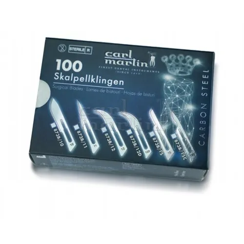 CARL MARTIN LANCETMESJES STERIEL NR.873B/15C (100st)