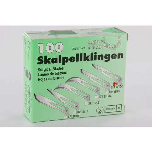 CARL MARTIN LANCETMESJES STERIEL NR.871B/15C (100st)