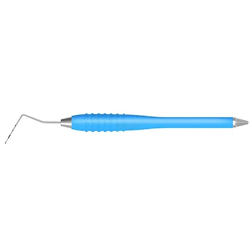 CARL MARTIN POCKETSONDE WHO SI-974/80HBL  LICHTBLAUW LIQUID STEEL COLOR SILICONEN