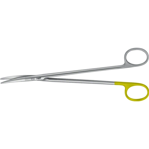 AESCULAP DUROTIP VAATSCHAAR W-GESLEPEN GEBOGEN (145mm) BC294W