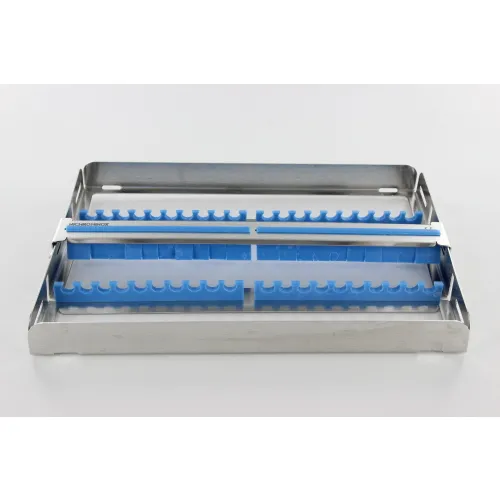 NICHROMINOX STERILISATIECASSETTE FLEXI CLIP-20 26x18cm BLAUW 182820-2