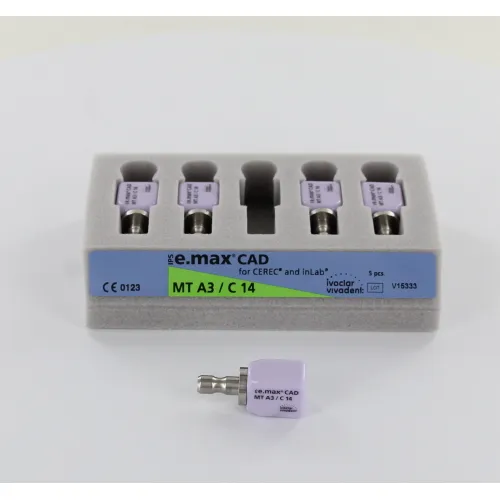 IVOCLAR IPS E.MAX CAD VOOR CEREC EN INLAB MT A3-C14 (5st)