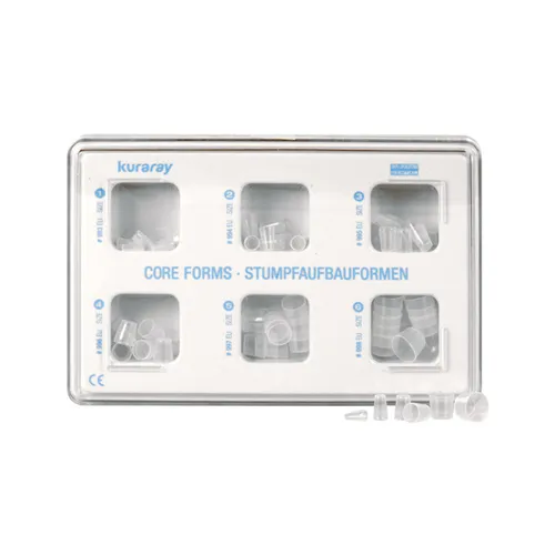 KURARAY RH CORE BUILD-UP FORMS ASSORTIMENT (6x10st)