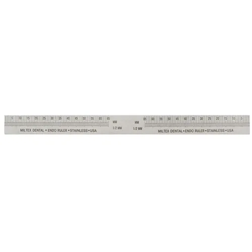 MILTEX ROESTVRIJ STALEN ENDO LINIAAL (15,24cm)