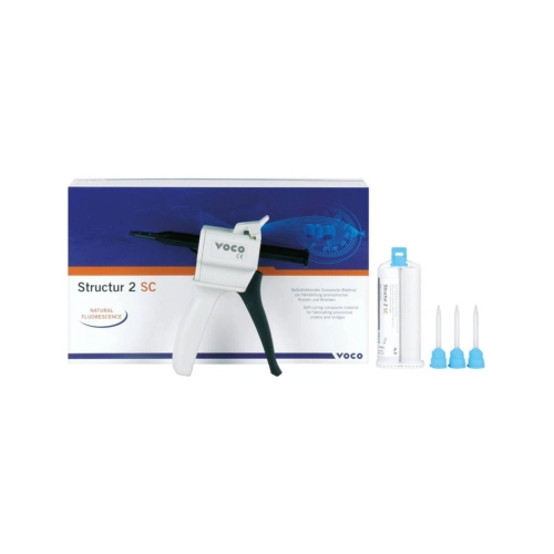 VOCO STRUCTUR-2 SC CARTRIDGE INTRO VERPAKKING A3 (75gr/dispenser/tips)