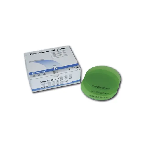ERKODENT ERKOLOC PRO DIEPTREKPLATEN ROND 2,0x120mm GROEN (10st) 597220