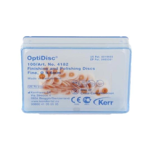 KERR OPTIDISCS FINE 9,6mm ORANJE NR.4182 (100st)