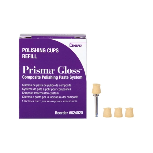 DETREY PRISMA GLOSS ENHANCE POLISHING CUPS (100st)