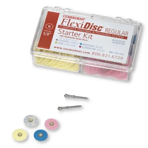COSMEDENT FLEXIDISC REGULAR STARTERKIT 5/8 inch (4x100st)