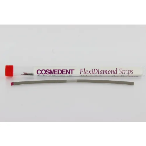 COSMEDENT FLEXIDIAMOND STRIPS WIDE/3,75mm SUPERFINE/15mu (12st)