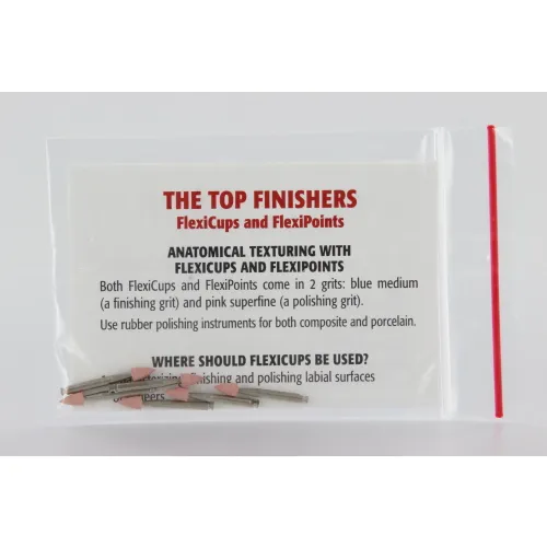 COSMEDENT FLEXIPOINTS POLISHING SUPERFIJN ROZE RA (6st)
