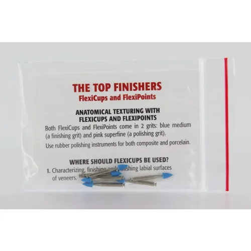 COSMEDENT FLEXIPOINTS FINISHING MEDIUM BLAUW RA (6st)