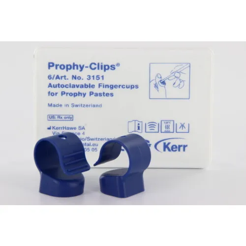 KERR PROPHY-CLIPS AUTOCLAVEERBARE VINGERCUPS NR.3151 (6st)