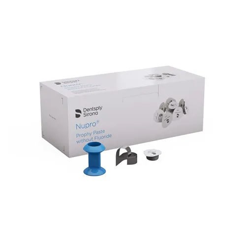 DENTSPLY SIRONA NUPRO SENSODYNE STAIN REMOVAL CUPS SPEARMINT ZONDER FLUORIDE (175st/prophy grip/ring)