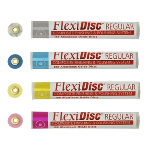 COSMEDENT FLEXIDISC REGULAR COARSE 3/4 GREY REFILL (100st)