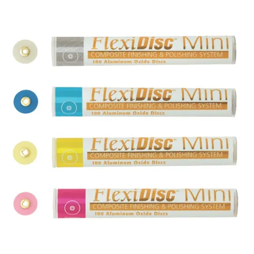 COSMEDENT FLEXIDISC MINI MEDIUM 1/2 BLUE REFILL (100st)