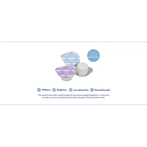 YOUNG PROPHY PASTE CUPS BERRY POLISH (125st)