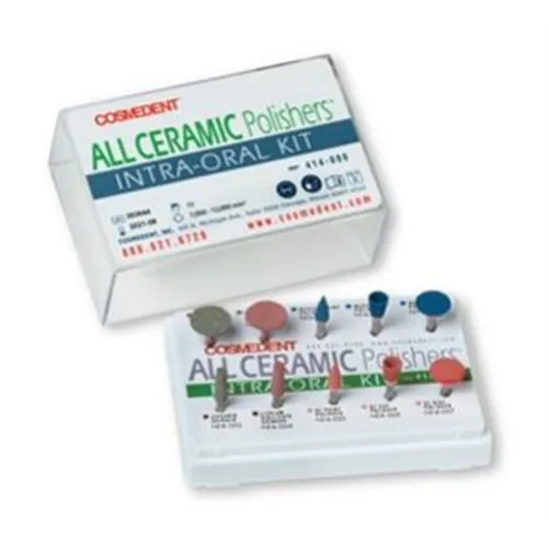 COSMEDENT ALL CERAMIC POLISHERS INTRA ORAL KIT REF 414-000