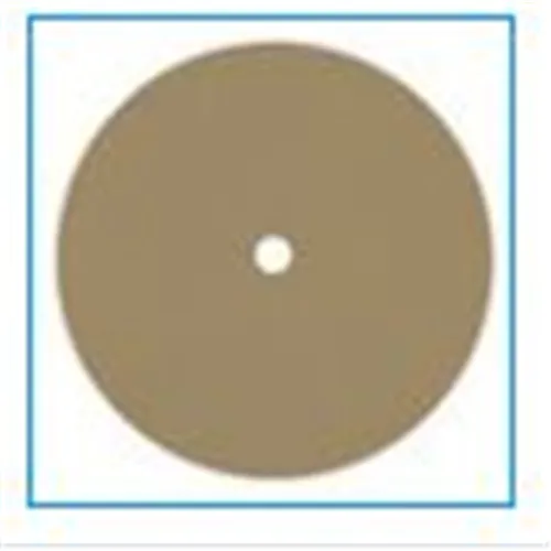 SHOFU HP POLIJSTRUBBERS ONGEMONTEERD WIEL BROWNIES (12st) 0453