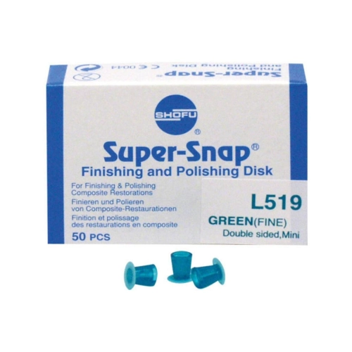 SHOFU SUPERSNAP DISKS MEDIUM-FINE MINI L-519 (50st)