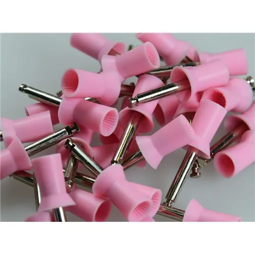 KERR DISPOSABLE PROPHY CUPS SOFT RA RIBBED PINK 9007/30 (30st)