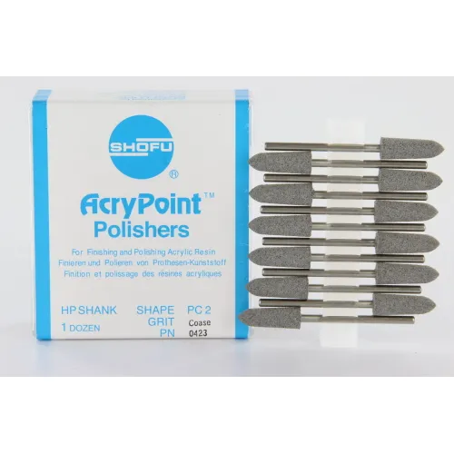 SHOFU ACRYPOINTS HP PC2 GROF/DONKERGRIJS NR.0423 (12st)