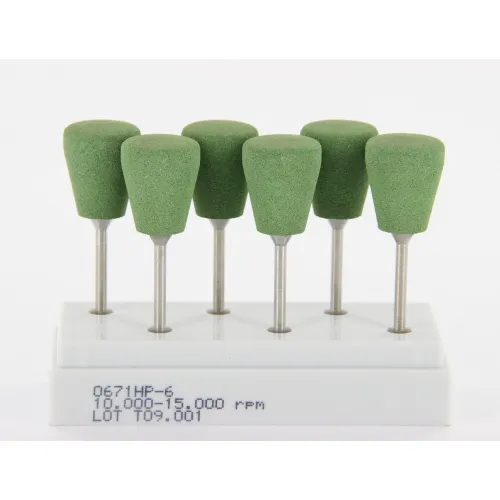 EDENTA HP EXA-TECHNIEKRUBBERS NR.0671 GROEN (6st)