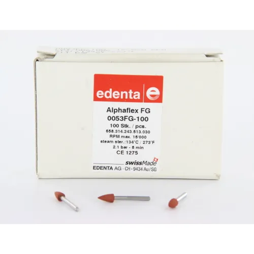 EDENTA FG POLIJSTRUBBERS POINTS BROWNIES NR.53G (100st)