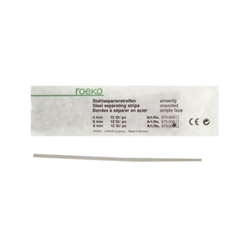 ROEKO SCHUURSTRIPS 8mm ENKELZIJDIG (12st) NR.570008