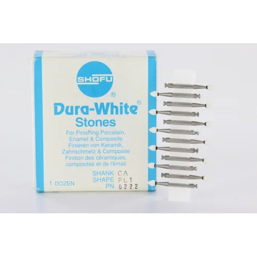 SHOFU RA DURA-WHITE STONES FL1 (12st)
