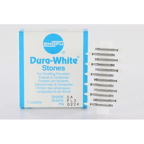 SHOFU RA DURA-WHITE STONES FL3 (12st)