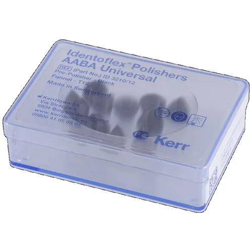 KERR POLIJSTCUPS ZWART AABA NR.3210 (12st)