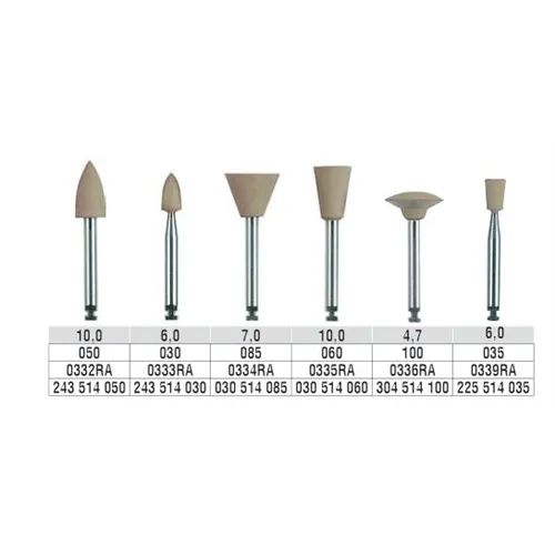 EDENTA CERAPOL PLUS POLIJSTCUPS NR.0335-RA (6st)