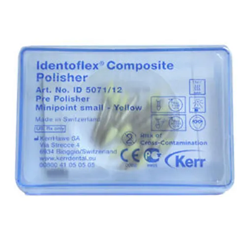 IDENTOFLEX VOORPOLIJSTPOINTS COMPOSIET RA GEEL NR.5071 (12st)