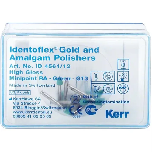 IDENTOFLEX POLIJSTPOINTS AMALGAAM HOOGGLANS RA NR.4561 (12st)