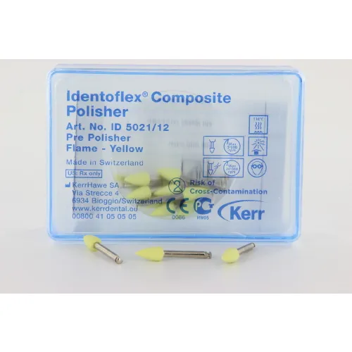 IDENTOFLEX VOORPOLIJSTPOINTS COMPOSIET RA GEEL NR.5021 (12st)