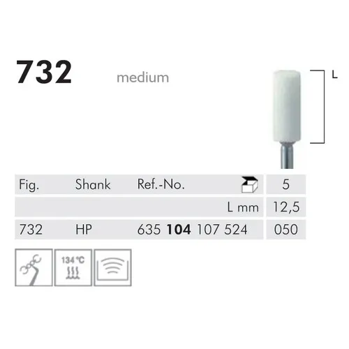 MEISINGER HP TECNNIEKKEGEL 732/050 (5st)