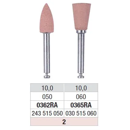 EDENTA EXA CERAPOL POLIJSTPOINTS NR.0362-RA (10st)