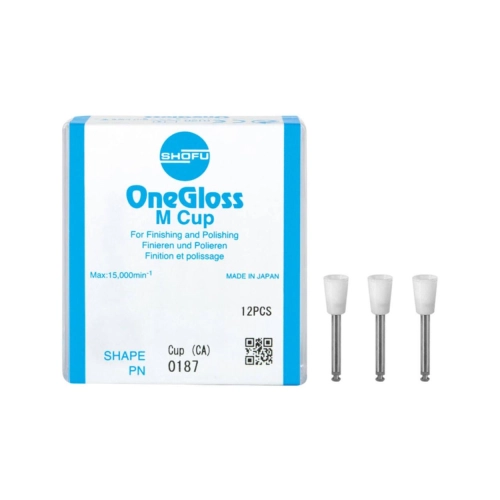 SHOFU ONE-GLOSS M CUP RA (12st) 0187