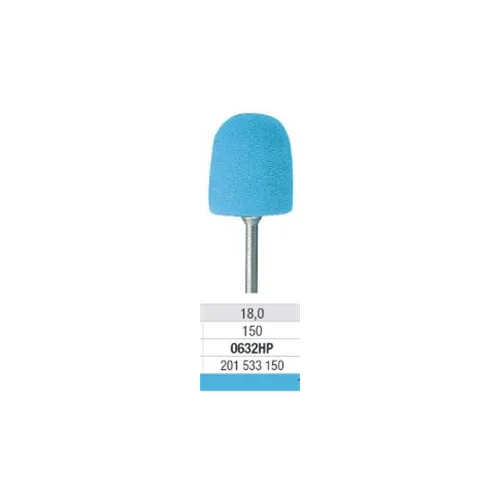 EDENTA HP ACRYLIC TECHNIEKRUBBERS BLAUW NR.0632/150 (6st)