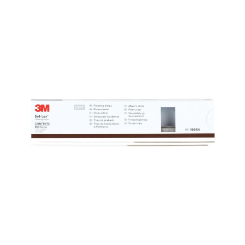 3M POLIJSTSTRIPS SOFLEX 1954N COARSE/MEDIUM ROOD SMALL (1,9mm/100st)