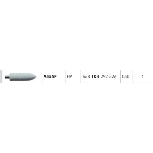 MEISINGER HP POLIJSTKEGELS GRIJS 9555P/050 (5st)