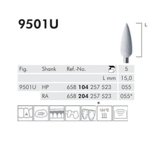 MEISINGER RA POINTS GRIJS 9501U055 (5st)