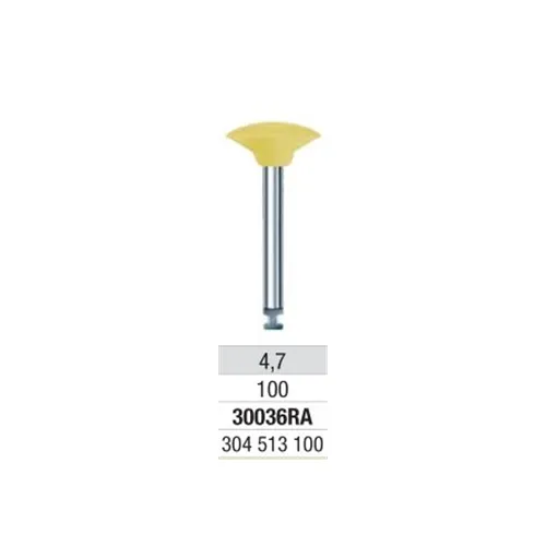 EDENTA CERAGLOSS POLISHER NR.30036RA GEEL (6st)